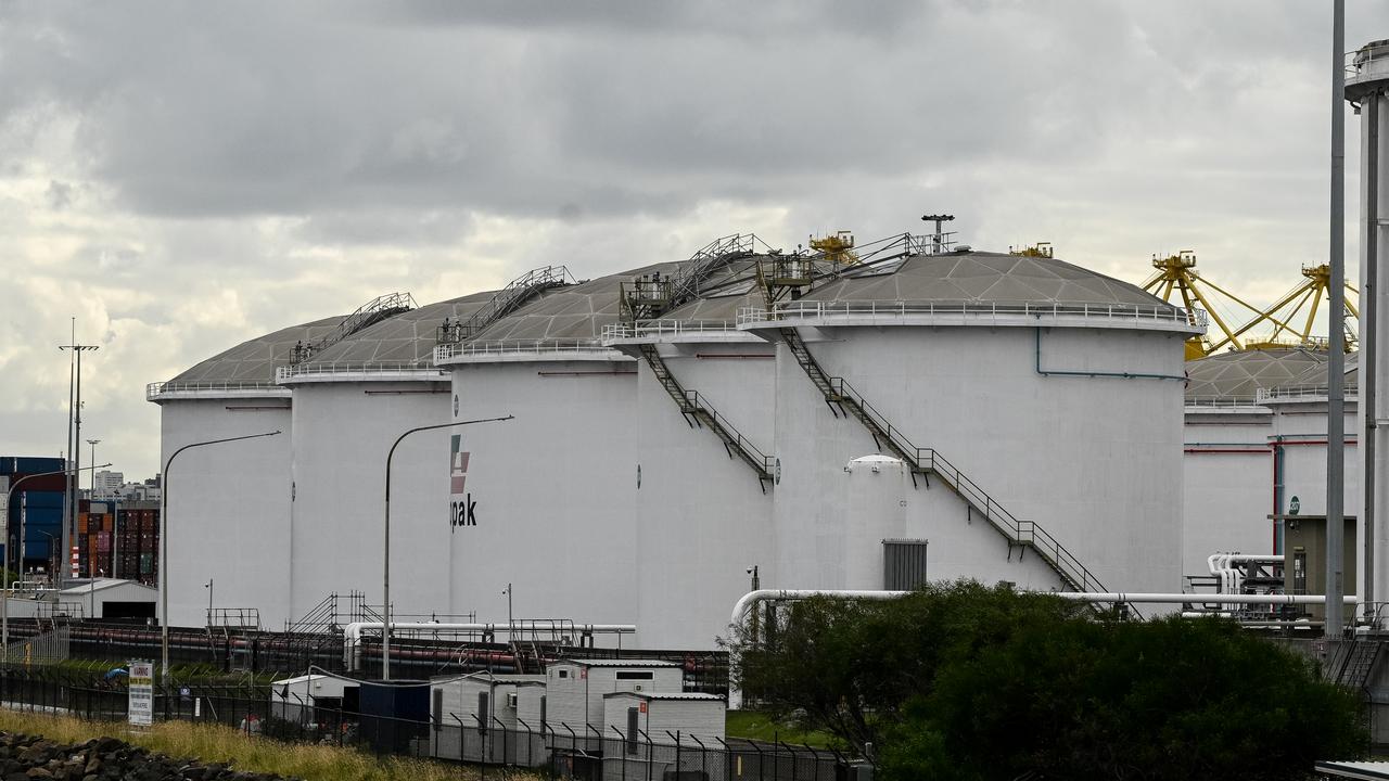 Petroleum and liquids storage at Port Botany, Sydney