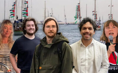 Setting sail for Gaza. Australian activists joining largest ever flotilla