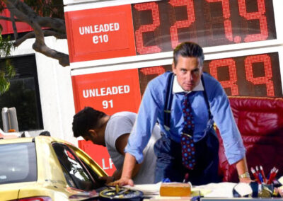 Fuel price gouging. War profiteering and government dissembling