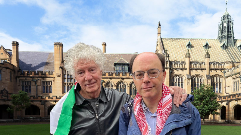John Keane and Nick Reimer, Sydney University