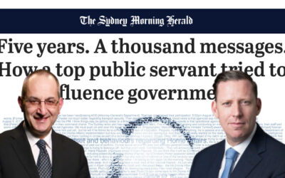 Mike Pezzullo, Mr Briggs, and their conflict of interests