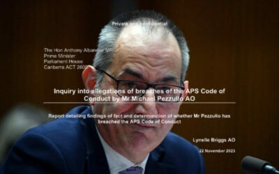 Mike Pezzullo. A gossiper who loved to peddle his influence