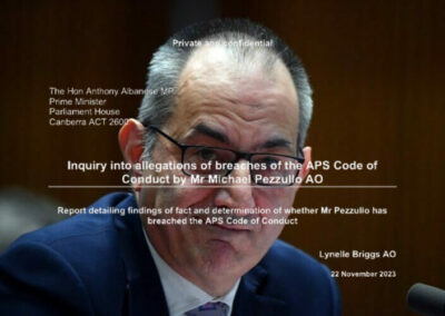 Mike Pezzullo. A gossiper who loved to peddle his influence