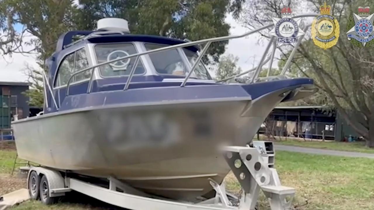 Alleged drug syndicate boat