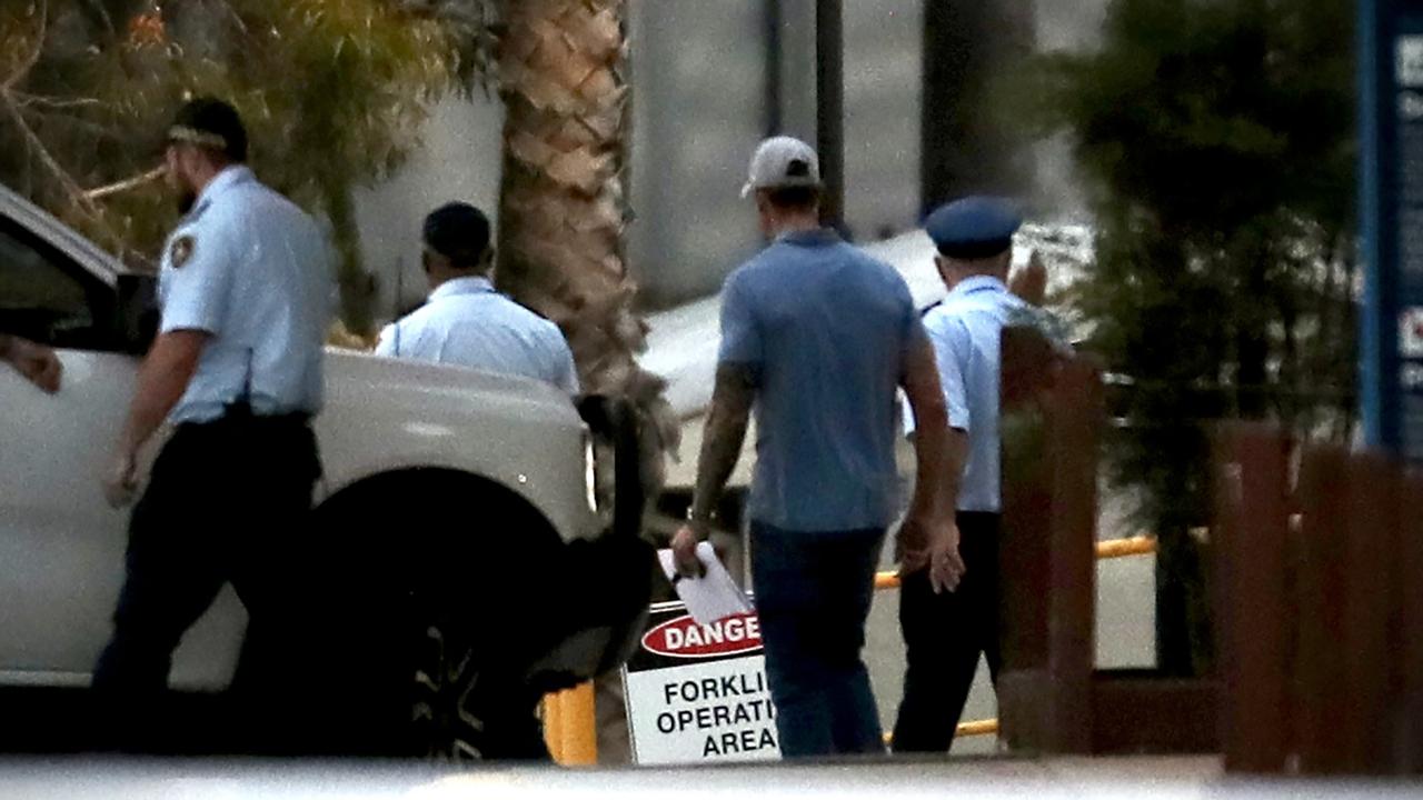 Ben Roberts-Smith leaving custody