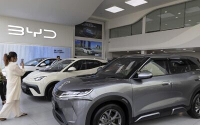 BYD profit slumps as its car sales in China falter