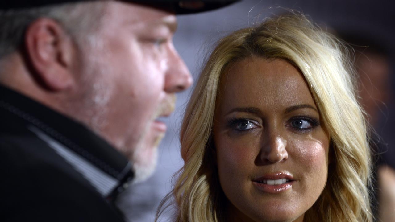 Kyle Sandilands and Jackie Henderson (file)