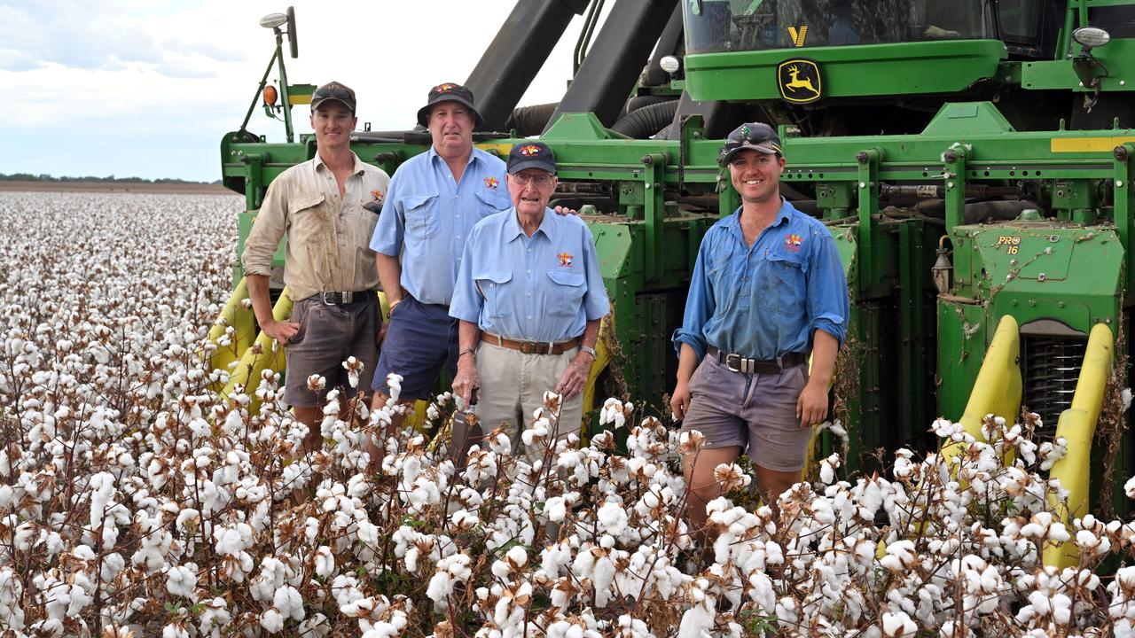 Sam, Mike, Pat and Lachlan Carberry
