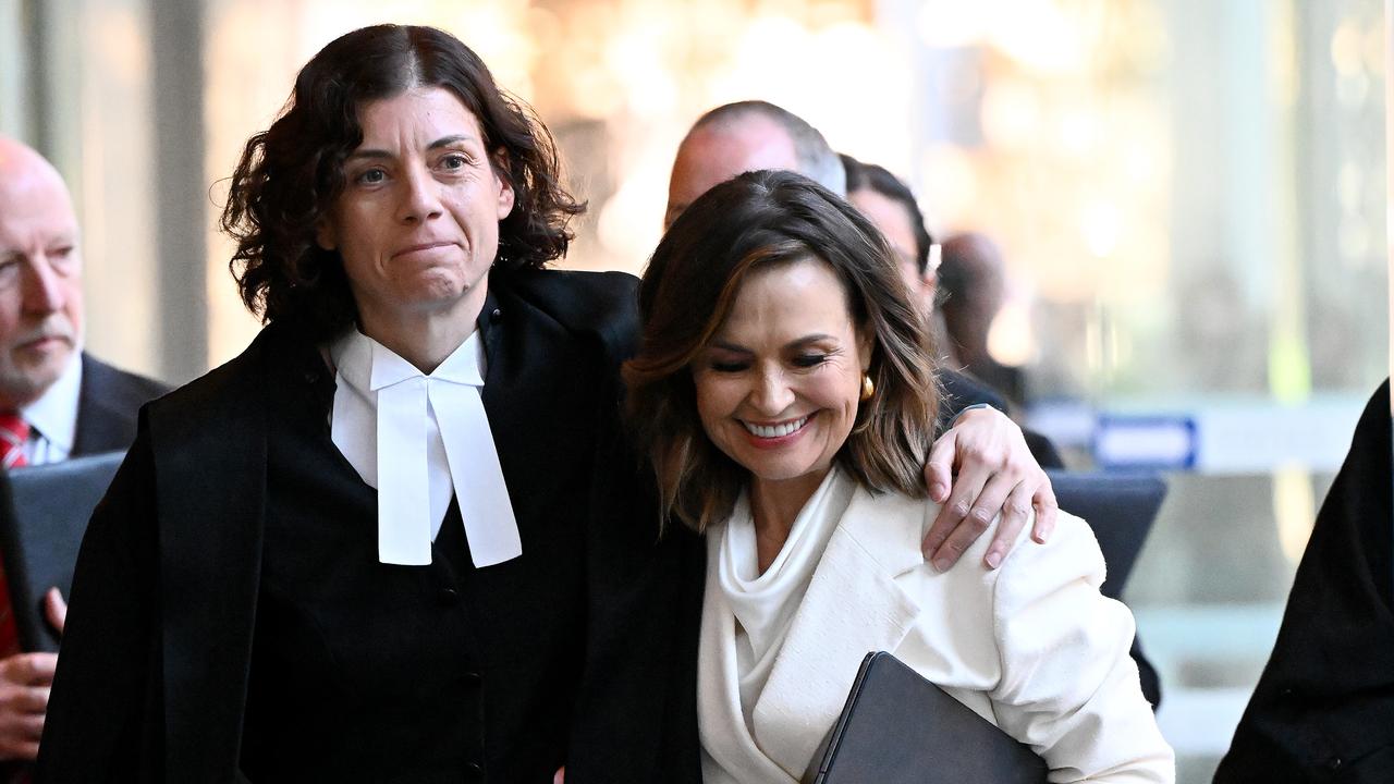 Barrister Sue Chrysanthou and Lisa Wilkinson (file)