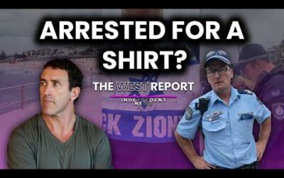 Riot Police Called Over T Shirt at Bondi Beach | The West Report