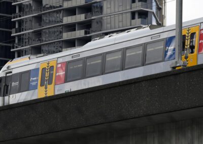 Rail service slashes weekday trains during union fight
