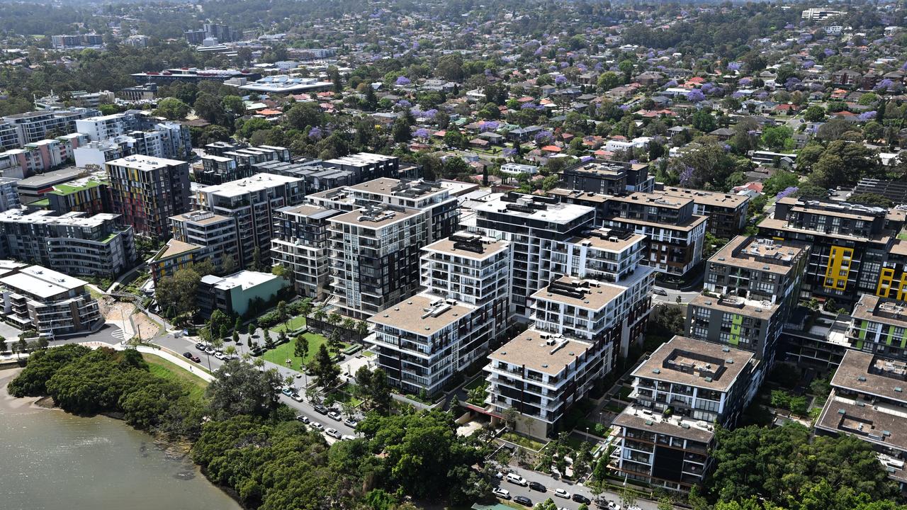 Apartments and housing in western Sydney