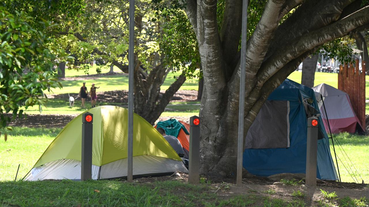 Homeless tents