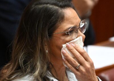 ‘We need courage’: senator’s plea after girl’s death