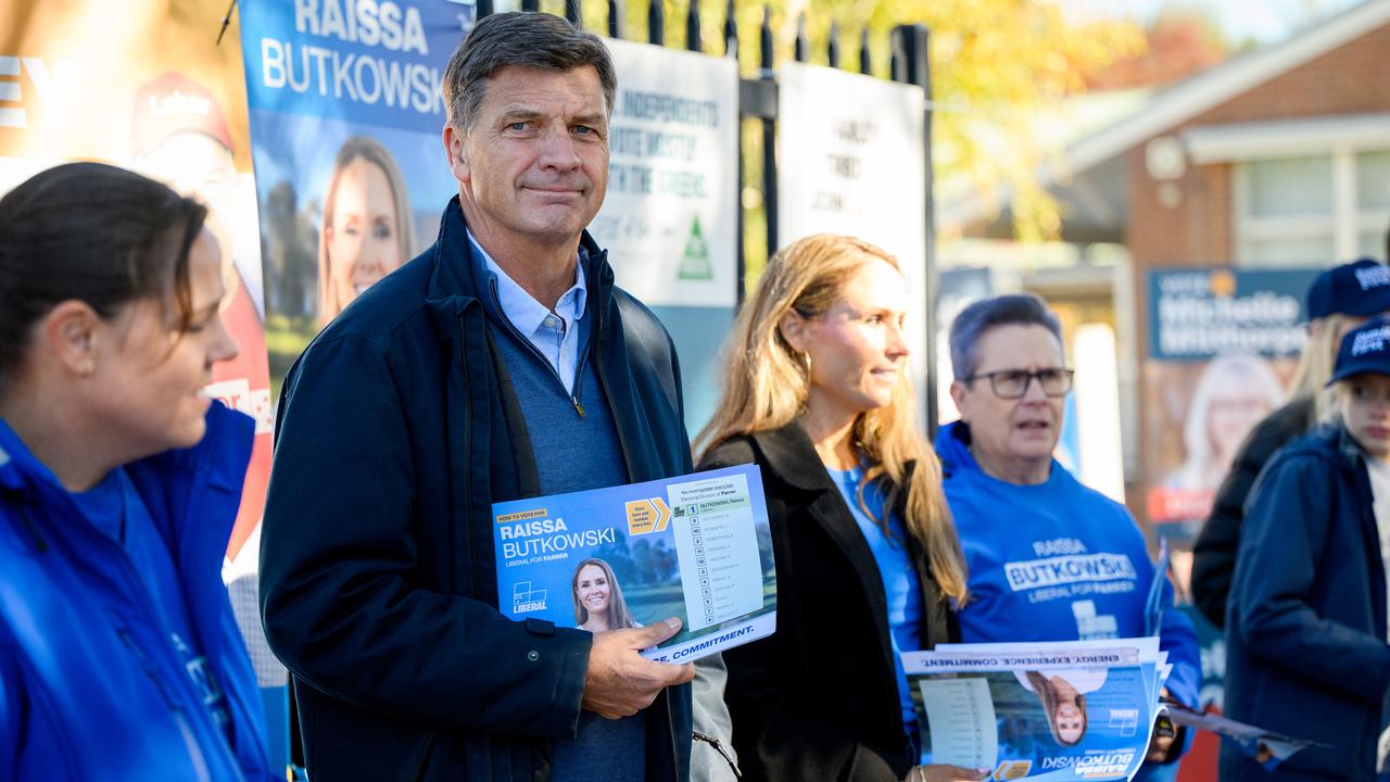 Federal Liberal leader Angus Taylor