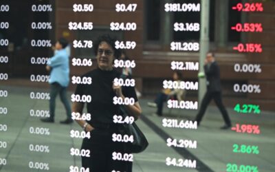 ASX falls as bank’s shares track worst day since 2008