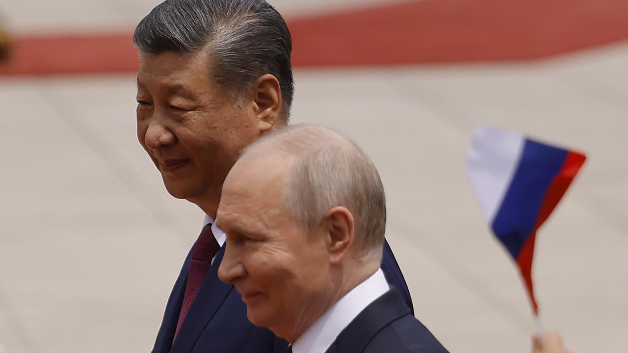 Vladimir Putin and Chinese President Xi Jinping