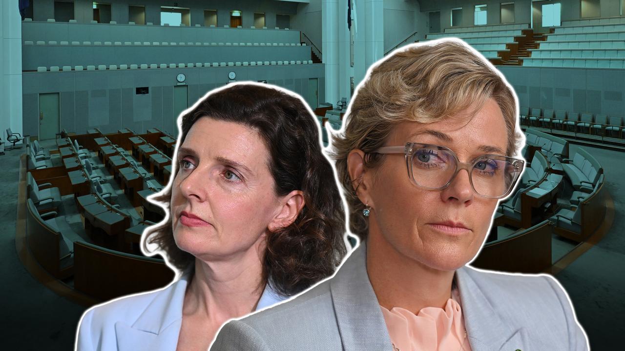 Allegra Spender and Zali Steggall