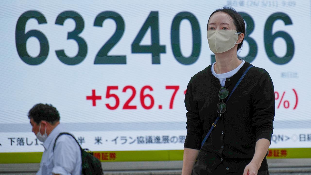 Asia shares fall as US yields hit one-year high