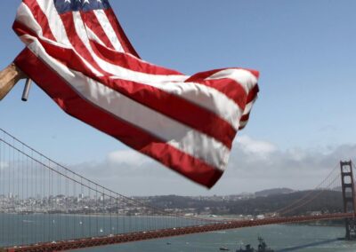US goods trade deficit narrows as exports surge