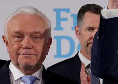 Germany’s ailing Free Democrats pick 74-year-old leader