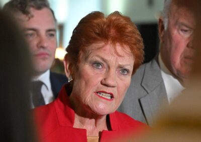 Pauline Hanson refuses to condemn Dezi Freeman defender