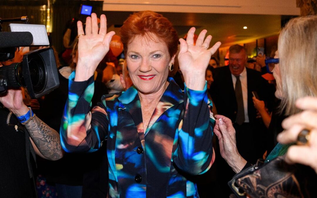 ‘Huge grievance’ pushes One Nation to major status