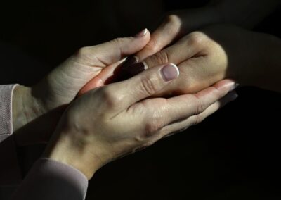 The brave volunteers turning trauma into purpose