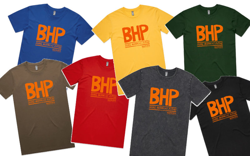 BHP t-shirts