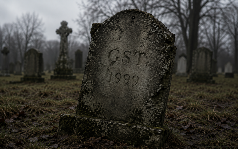 GST tombstone