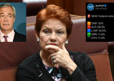 The Hanson surge. Protest vote a threat to democracy?