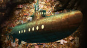Submerged submarine