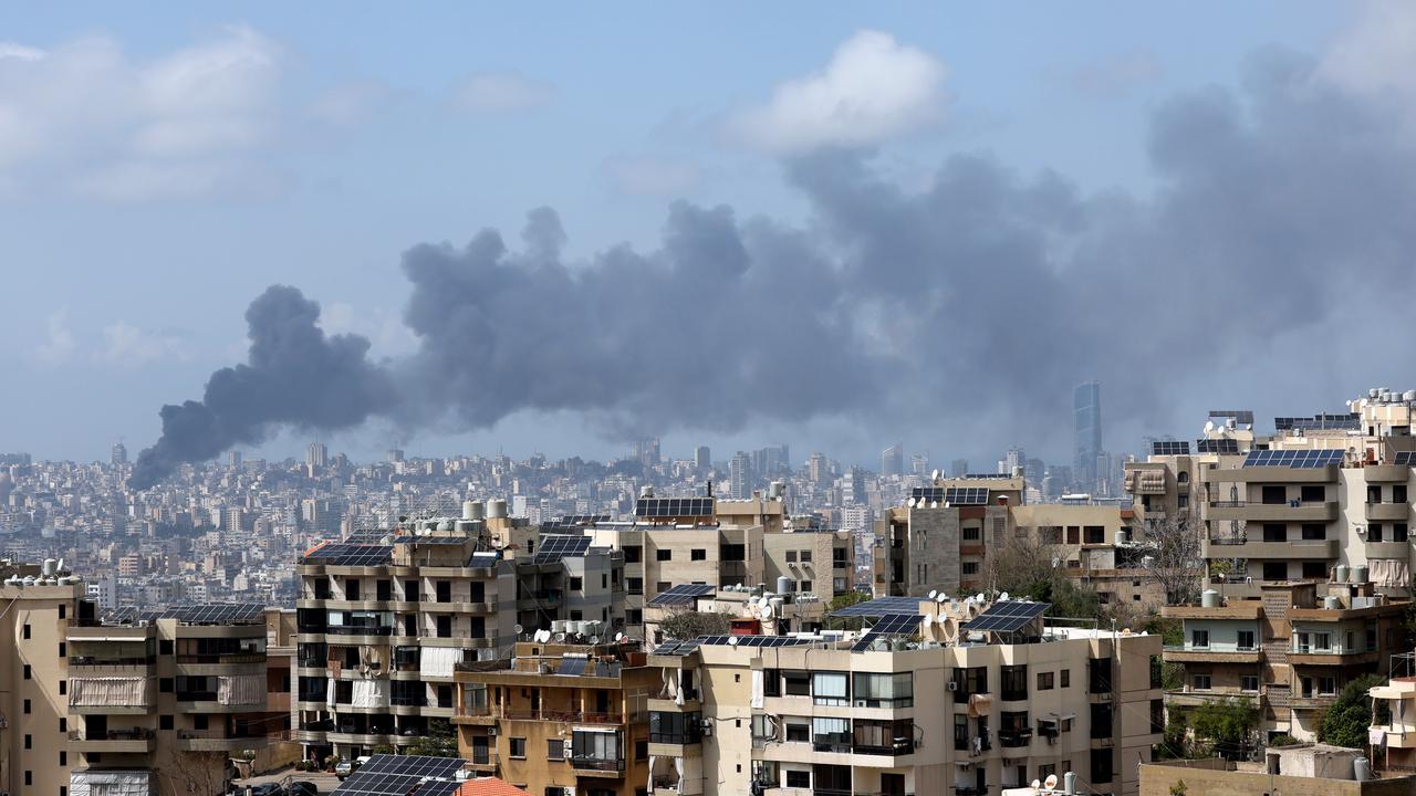 Israeli  air strike in Lebanon