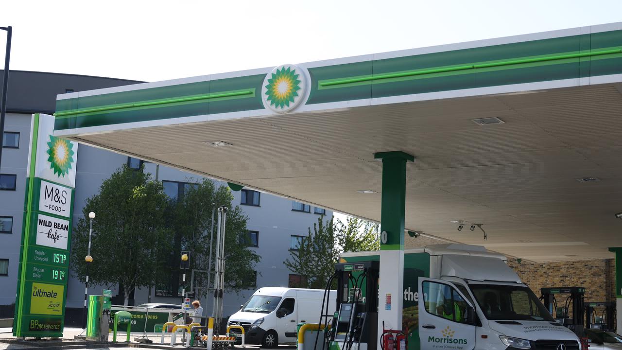 A BP petrol station