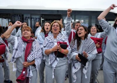 Aussie activists detained by Israel arrive in Turkey