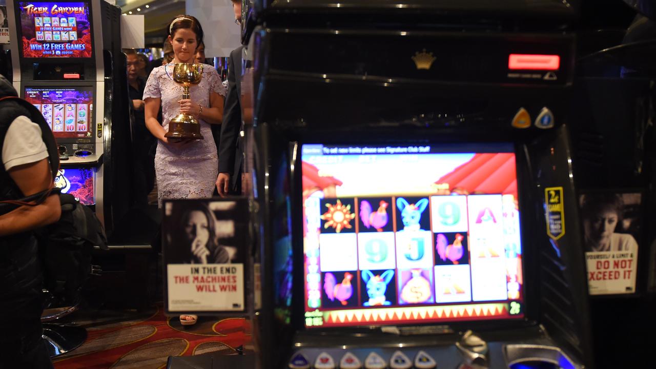 A poker machine (file image)