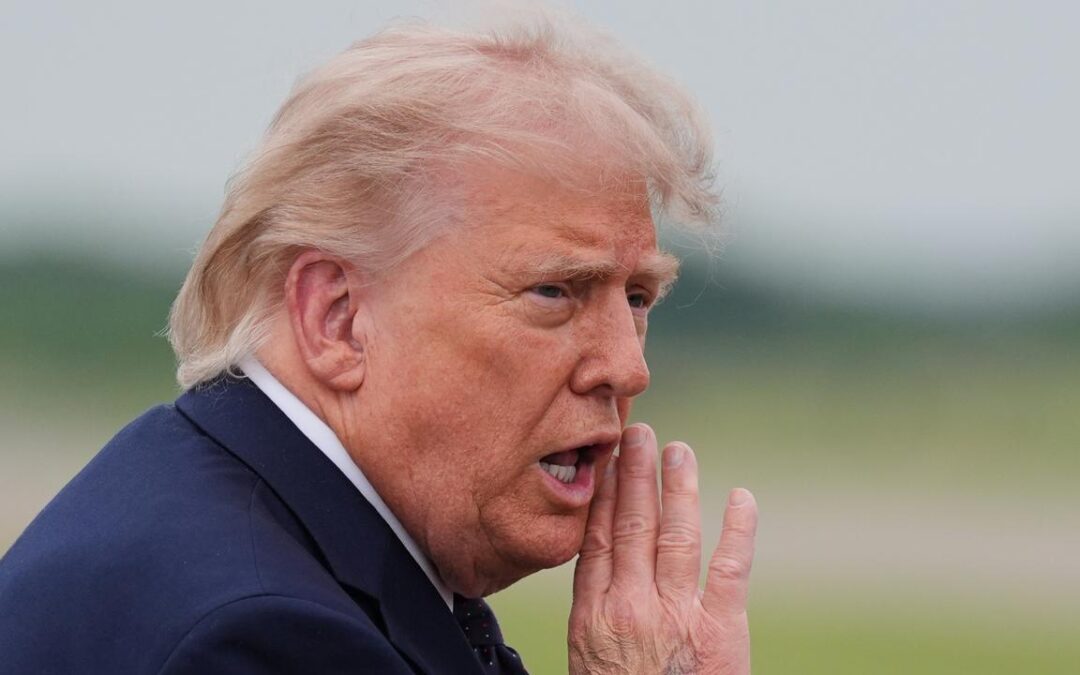 Trump says no rush for Iran deal, US blockade stays