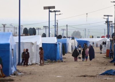 Second ‘ISIS bride’ group leaves Syrian refugee camp
