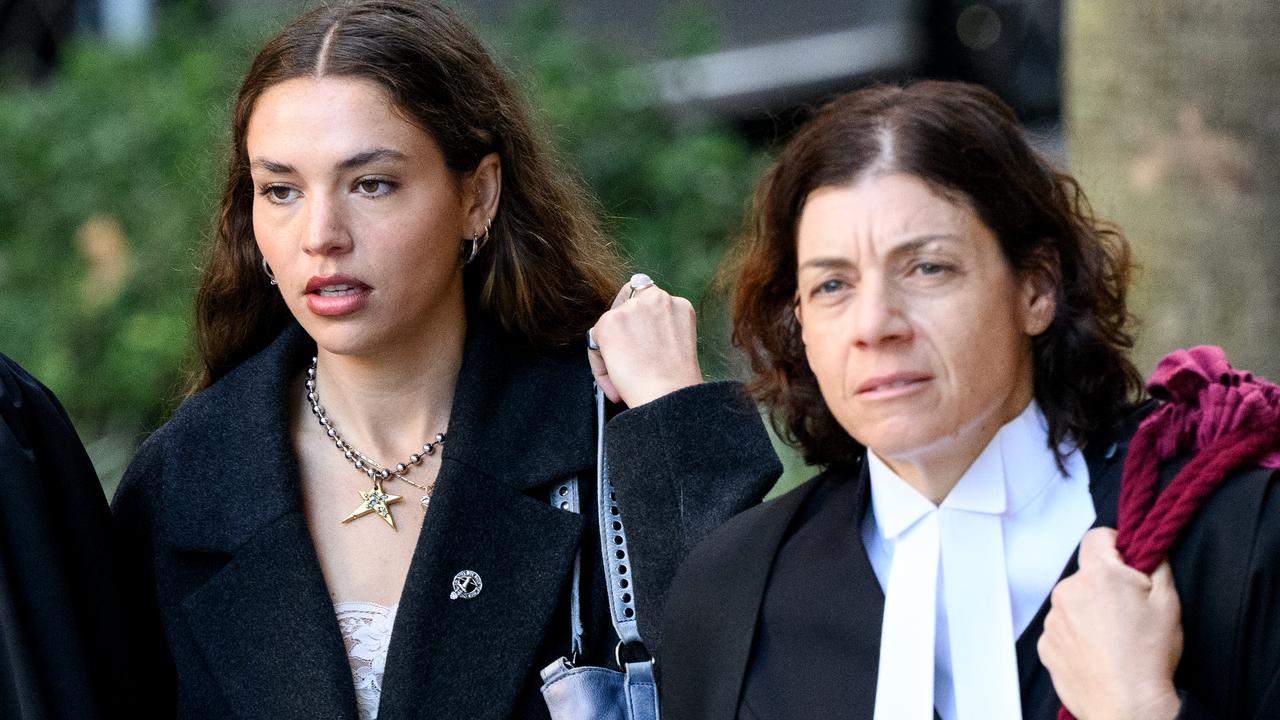 Charlotte MacInnes (left) and her barrister Sue Chrysanthou