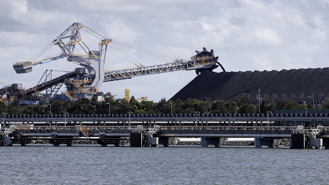 Coal stockpile 