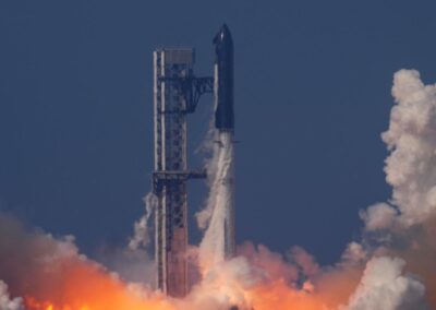 SpaceX launches biggest, most beefed-up Starship yet