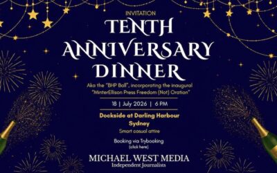 The Future of Media dinner