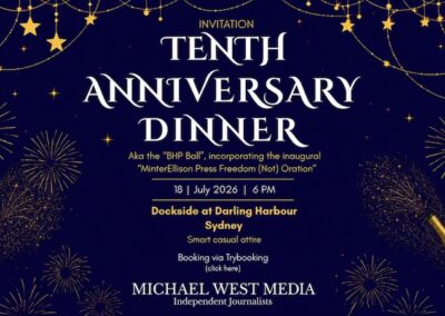 The Future of Media dinner