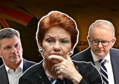 Hanson takes poll hit, coalition down to rock bottom