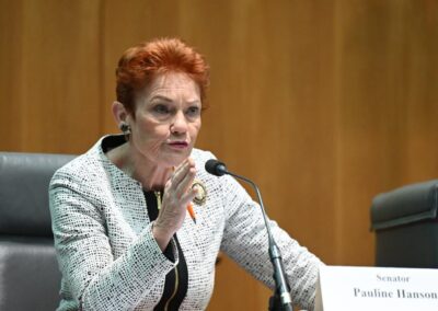‘A lot riding’ on Pauline Hanson’s press club foray
