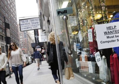 US jobs notch third straight month of solid growth