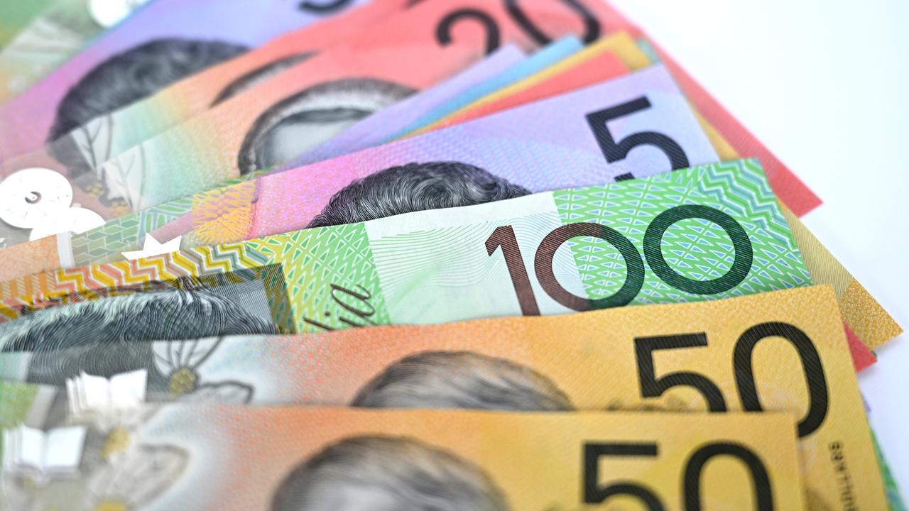 Australian banknotes (file image)