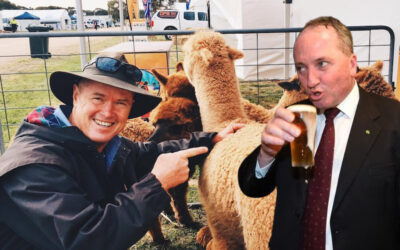 Barnaby Joyce owes me a beer