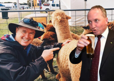 Barnaby Joyce owes me a beer