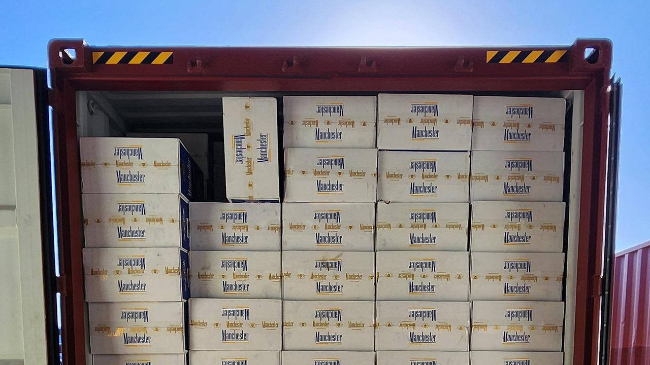 A seized haul of illicit cigarettes (file image)